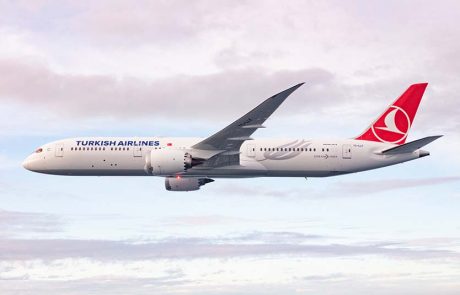 טורקיש איירליינס מדורגת במקום ה-8 מבין חברות התעופה המובילות