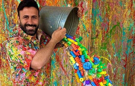 "שופך תקווה": האמן הבינלאומי סאם חלבי משיק מייצג חדש