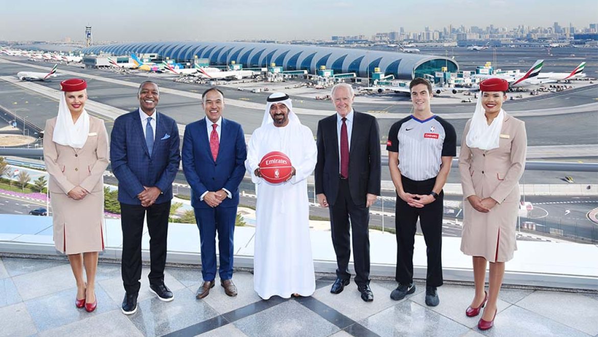 חברת Emirates וליגת הכדורסל NBA בשיתוף פעולה מנצח