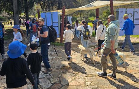 רבבות מטיילות/ים נהנו השבת מיפי הגנים הלאומיים ושמורות הטבע