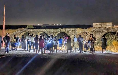 "לילות גשר" קיץ 2024: סיורי עששיות באתר "נהריים בגשר"