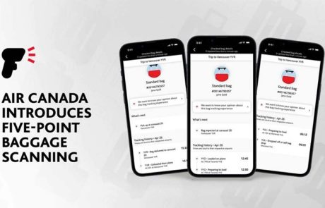 אייר קנדה: מעקב אחר הכבודה באמצעות האפליקציה