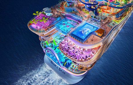 התקנתה של ה-AquaDome הושלמה ב-Star of the Seas