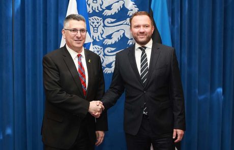 היום נפתחת שגרירות ישראל באסטוניה