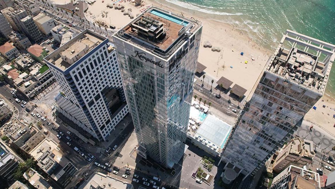 מלון דיוויד קמפינסקי ת"א: 'המלון החדש הטוב ביותר בעולם לשנת 2022'