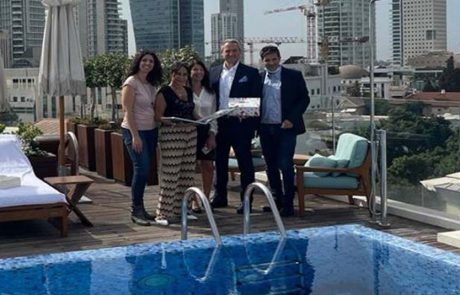 מלון נורמן תל אביב חגג את הגעת התיירת הראשונה למלון