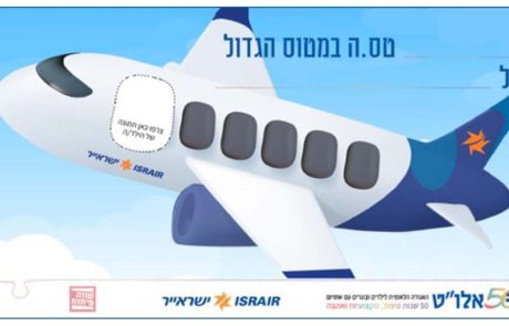 להנגיש את חווית הטיסה: ישראייר ואלו"ט משתפות פעולה