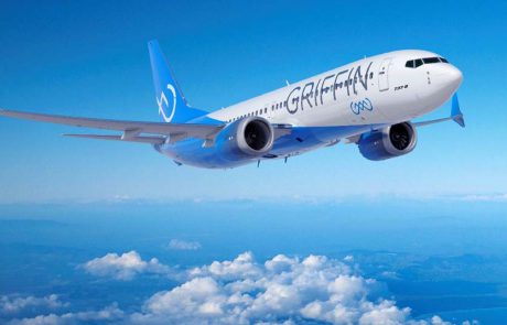 חברת הליסינג גריפין רוכשת חמישה מטוסי בואינג 737-8