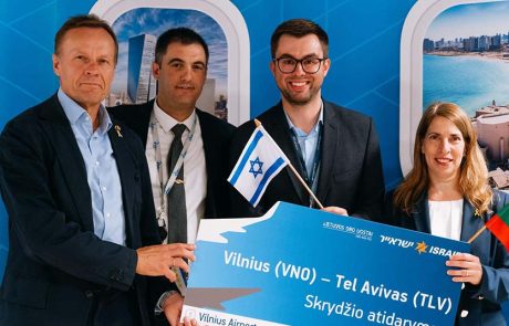 ישראייר המריאה לווילנה – פתיחת קו חדש עם ניחוח אירופאי