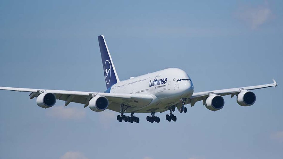 מטוסי איירבוס A380 של לופטהנזה יופעלו בקווים לבוסטון וניו יורק