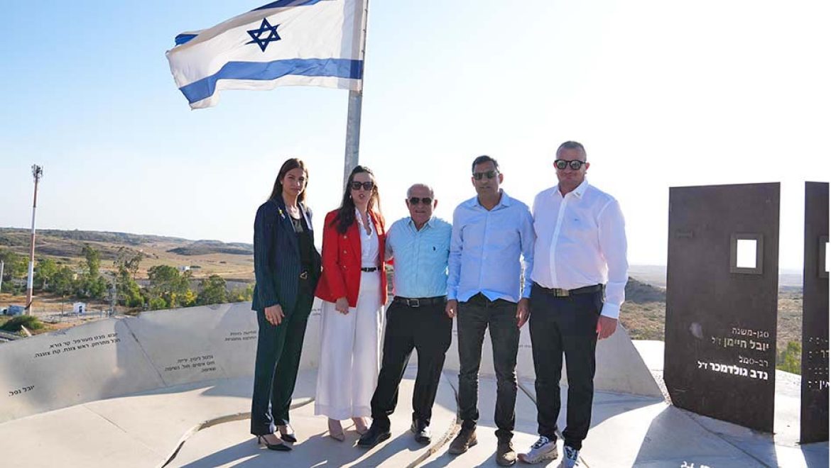 נחנך מרכז המבקרים 'מצפה שדרות'. צילום: גולן סבג מוקד תיירות חדש בדרום: נחנך מרכז המבקרים מצפה שדרות