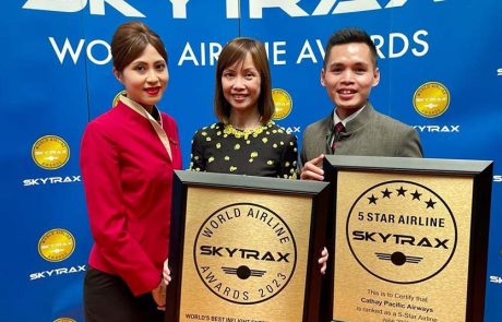 קתאי פסיפיק זוכה בפרס Skytrax עבור הבידור בטיסה הטוב בעולם