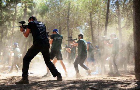 עוד אטרקציה תיירותית: שיגעון הפיינטבול מגיע למתחם Dcity