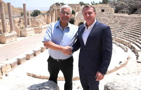 שר התיירות בביקור בבית שאן: "התיירות כעוגן פרנסה לתושבי האזור"