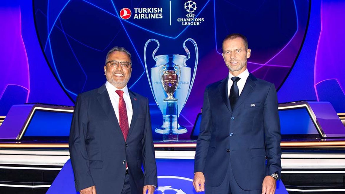 טורקיש איירליינס מונתה לנותנת החסות הרשמית של ליגת האלופות