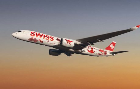 SWISS ממריאה לעידן ה-A350: טיסת הבכורה מציריך לפלמה דה מיורקה
