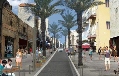 יריית הפתיחה לפרויקט פיתוח העיר התחתית בחיפה