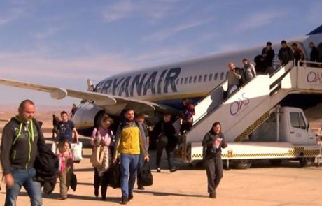 נמל התעופה עובדה :  תנועת המטוסים בחורף הקרוב תגדל ב-68.8%