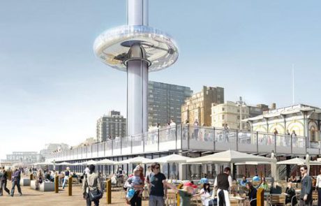 אטרקציה חדשה בבריטניה: מגדל בריטיש איירווייס i360