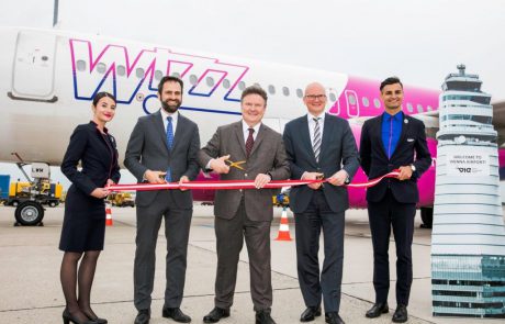  Wizz Air חונכת את הבסיס החדש שלה בווינה