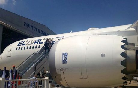 שני מנועים של מטוסי 787 של אל על הוחלפו לדגם החדש של רולס רויס   