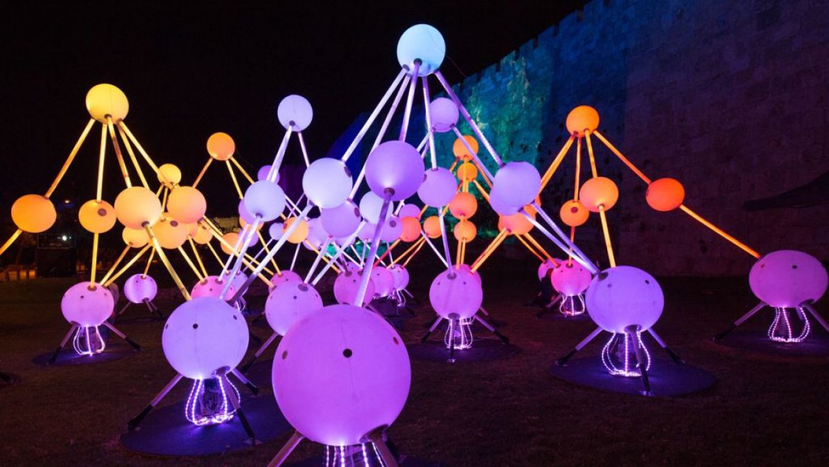 פסטיבל האור בירושלים חוגג עשור