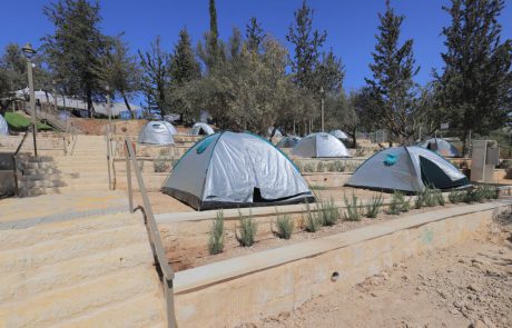 לראשונה בירושלים: מתחם קמפינג עירוני