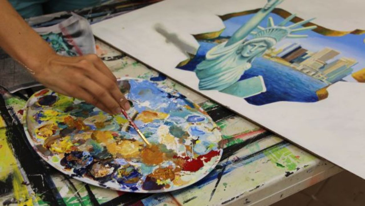 פסטיבל ציורי רצפה בתלת מימד בדיזנגוף סנטר