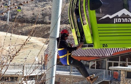 הכנות אחרונות לחורף 2020 באתר החרמון